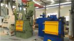Sa 2.5 Rubber Belt Tumble Blast Machine For Castings Forgings Stamping Parts