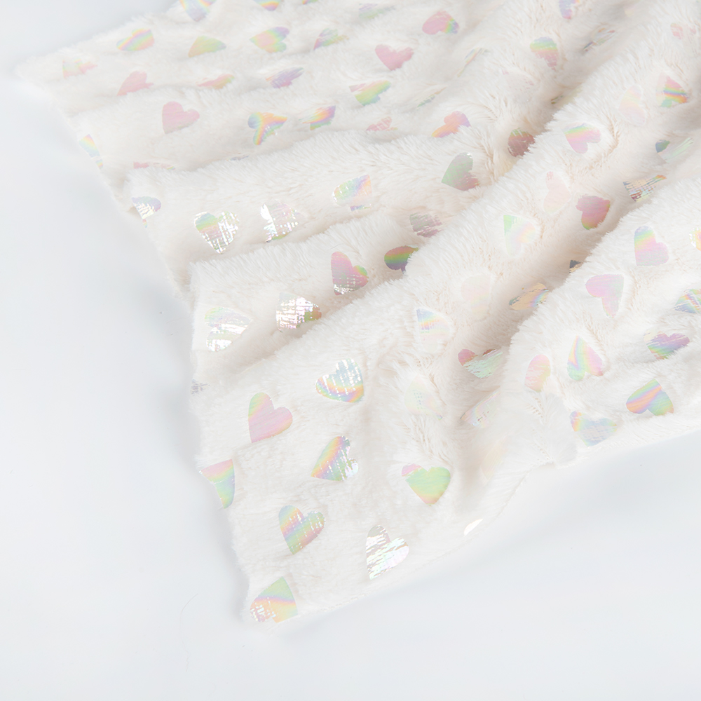 Luxurious 100% Polyester Knitted Plush Toy Fabric with Long Pile Faux Fur