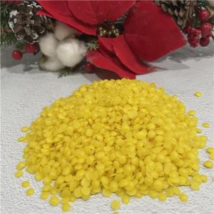 China Crude Yellow Organic Beeswax Pastilles For Food Coating wholesale