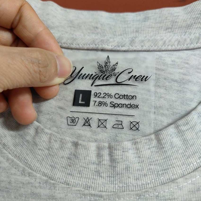 Care Contact Inside Neck Labels Without Sewing Customized Neck Size Labels For Clothing