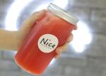 Plastic Reusable Juice Bottles For Milk Tea 350ML 500ML