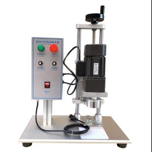 China Small Semi Automatic Bottle Capping Machine For Water Bottle Glass Jar wholesale