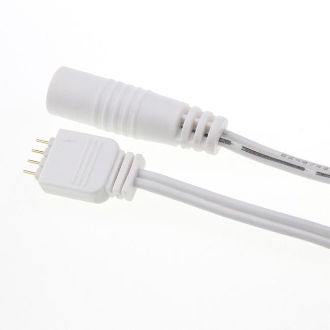Copper 4cores Led Power Cable 3m RGB Light Bar Extension Cable
