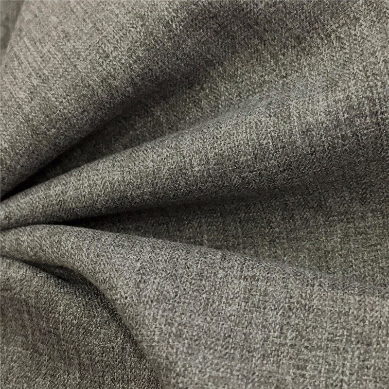 Downproof 100D ATY Polyester Cation Two-Tone Herringbone Fabric for Winter Coat Jacket