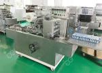 Electric Automatic Tea Box Cellophane Wrapping Machine Stainless Steel