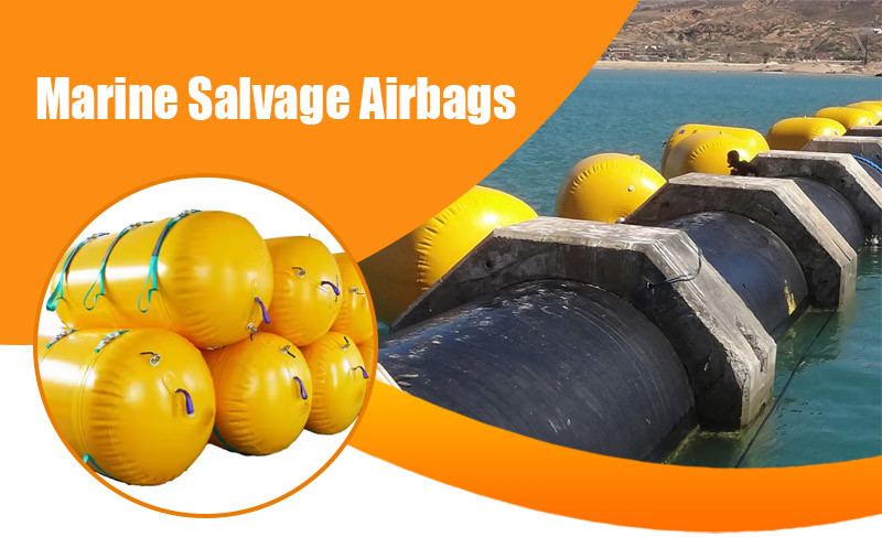 Ship Salvage Air Bags Flexible Anti Aging Corrosion Resistant Rubber