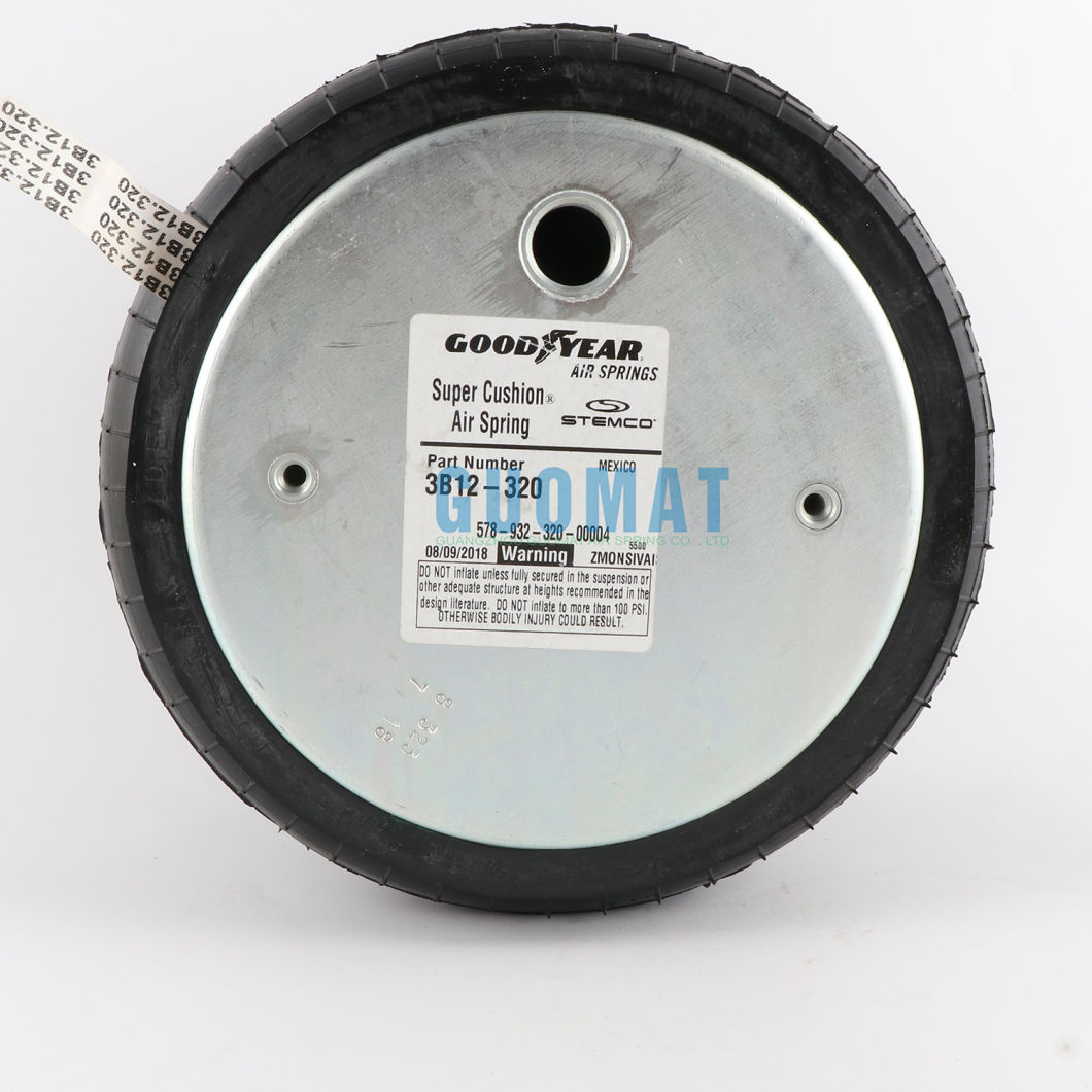 Goodyear Air Spring 3b12-320 Original Triple Convoluted Flexmember 578933100 Cross Firestone W013587437