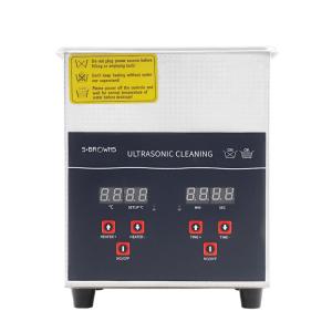 China Soak Cleaning Jewelry Ultrasonic Cleaner 2L Custom With Basket wholesale