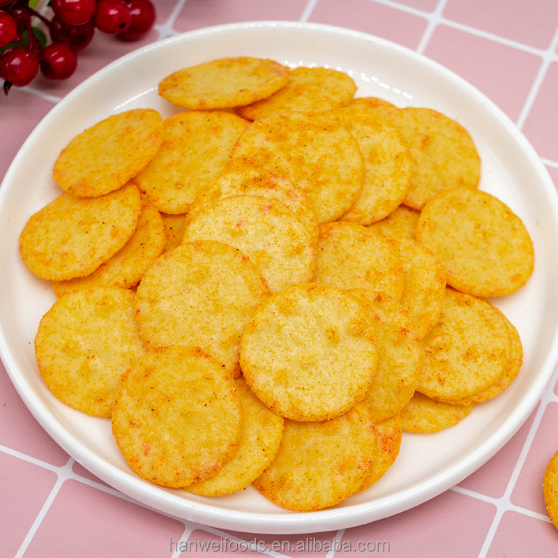 Wheat Flour Japanese Rice Cracker Snacks Cheese Powder Afternoon Snack
