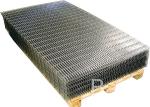 Black Iron Welded Wire Mesh Panels Square Grid For Building / Agricultural /