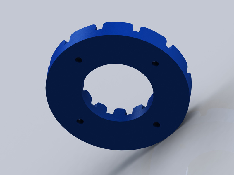 Elastic Polymer Thrust Bearing, Water Lubricated