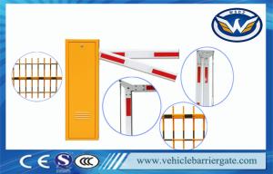 China IP54 Electric Boom Barrier Toll Barrier Gate With Aluminum Alloy Straight Arm wholesale
