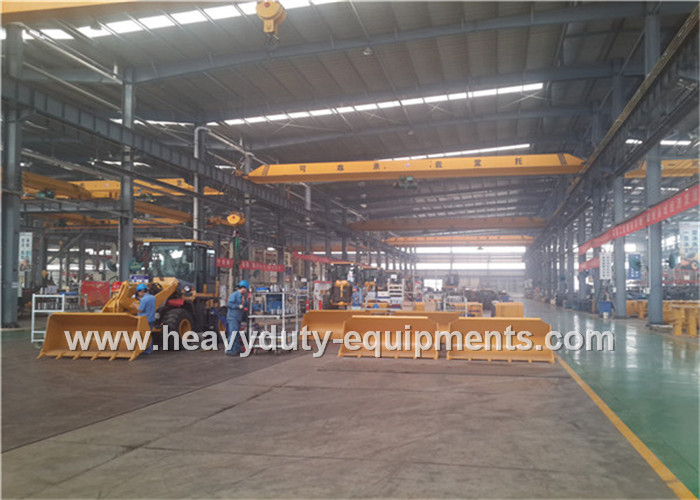 Front End Wheel Loader T939L With attachment as Snow Blade For Cold Weather Use