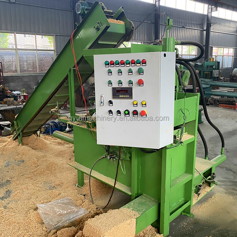 Wood Shavings and Sawdust Baler Customizable Options for Different Needs