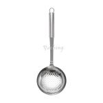 Stianless steel Slotted skimmer soup scoop for kitchen cooking tool
