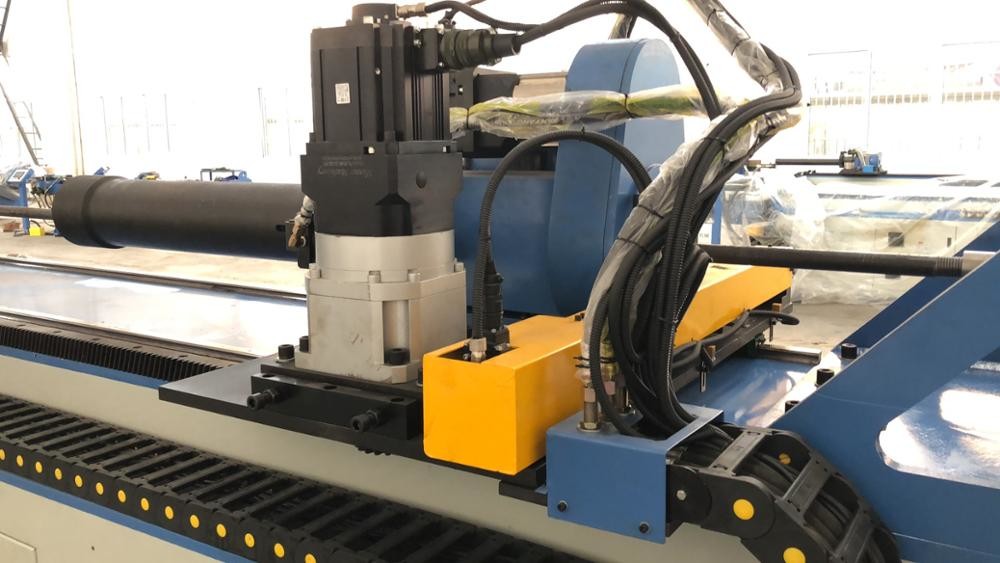 CNC 3D Tube Bending Machine 50x2mm For Air Conditioner Fridge Copper Aluminium Pipe 7000W