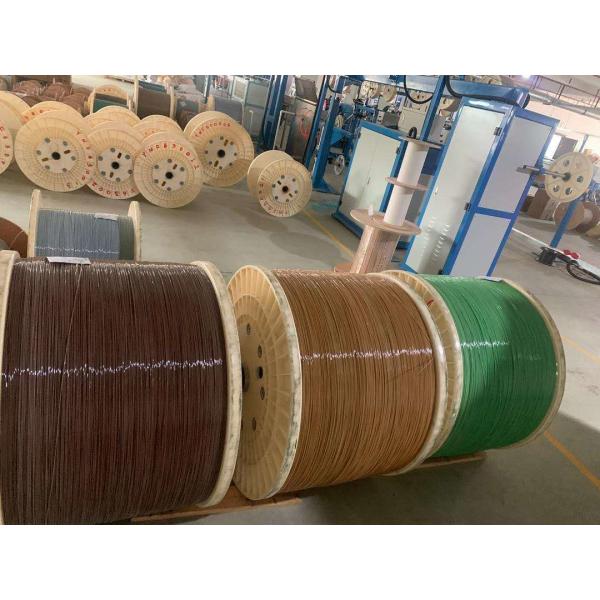 12-24 Cores Single Mode And Multimode Fiber Optic Cable Secondary Coating Production Line