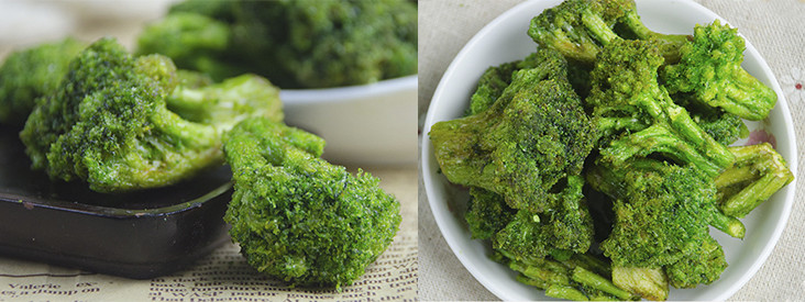 200kg Broccoli Vegetable Chips Making Machine High Performance 75-110℃ Temperature