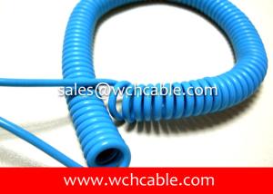 China China Made UL Verified TPU Flexible Spiral Cable By High Purity Copper Conductor wholesale