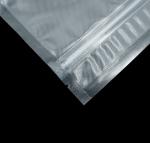 Transparency PE Food Vacuum Zipper Bags High Puncture Abrasion Resistance