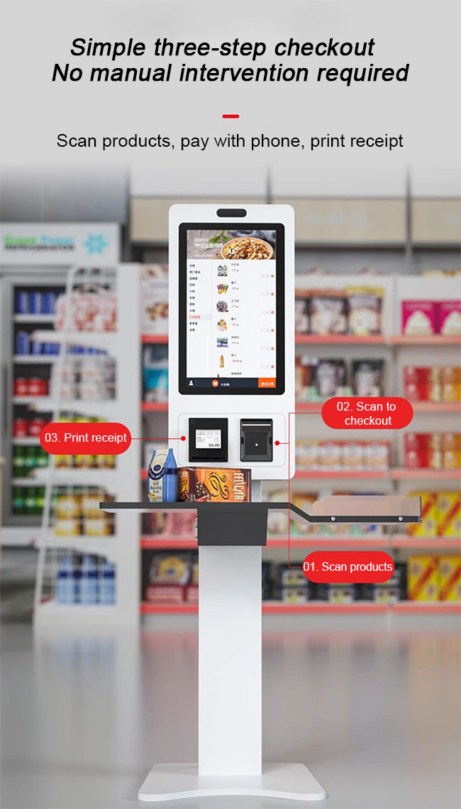 Interactive Self-Ordering Kiosk with Voice Feedback for Enhanced User Experience