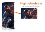 Reliable Rental Indoor LED Video Screen High Anti Static Electricity Capacity