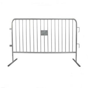 China OEM ODM Steel Barricades Crowd Control 1.5mm Temporary Pedestrian Barriers wholesale