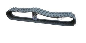 China Custom Grey Non Marking Rubber Tracks 300 X 52.5nm X 74 For Cat Jcb Nagano Durable wholesale