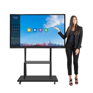 China 20 Points 55 Inch Smart Interactive Whiteboard For Classroom wholesale