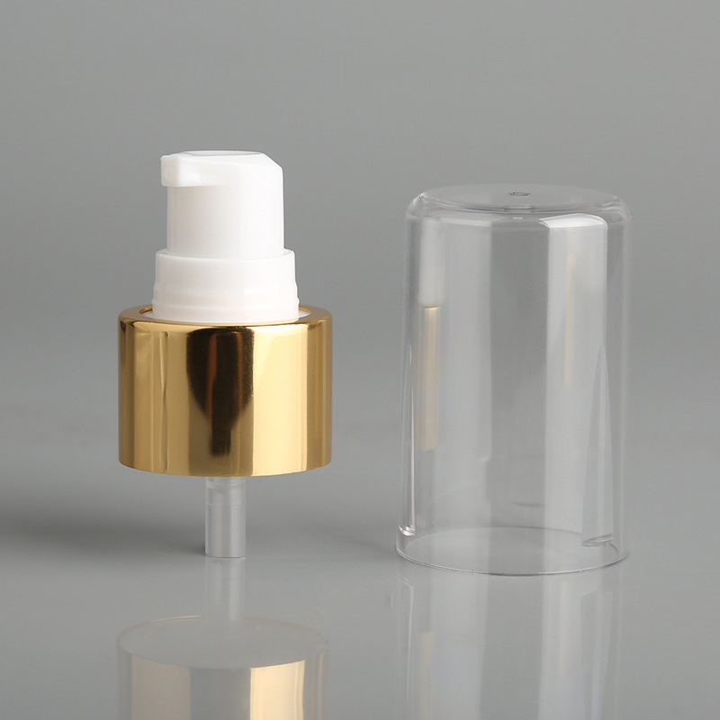 20mm Aluminum Treatment Pump for Plastic Lotion Pump in Sliver