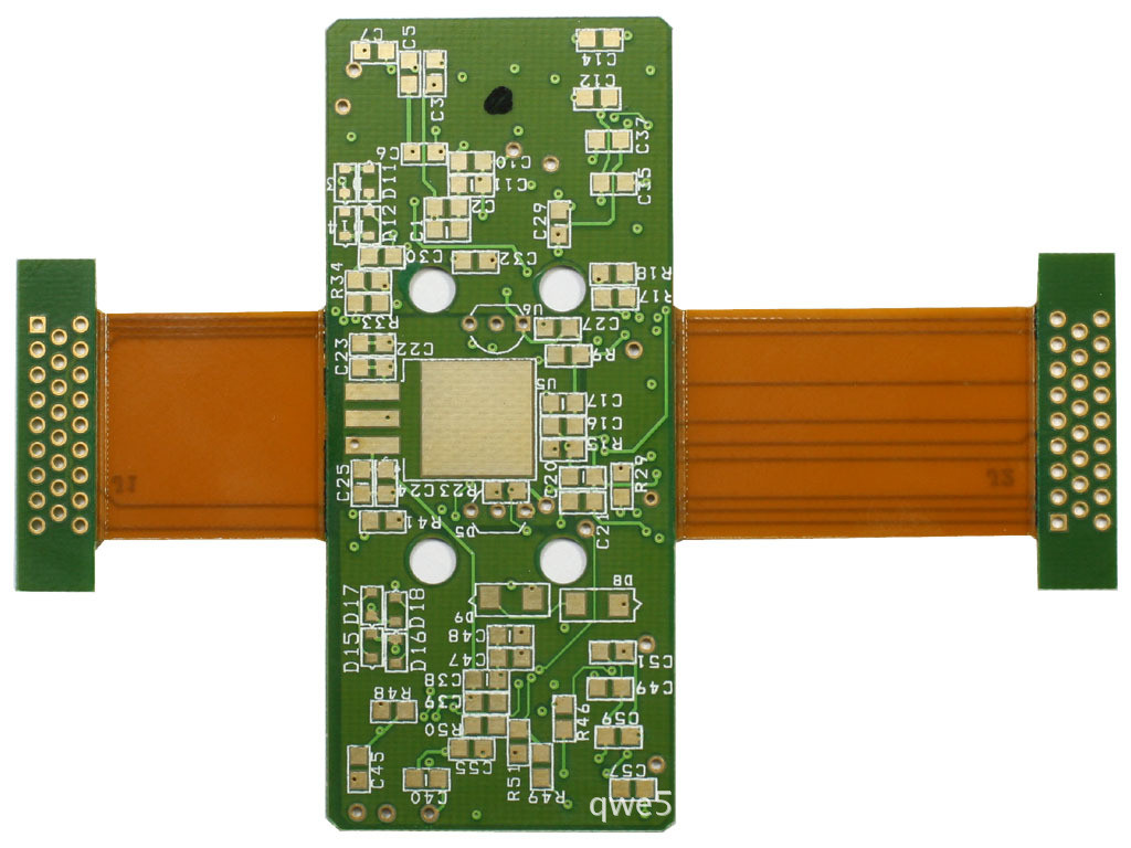 FPC 2oz Copper PCB ENIG OSP Rigid Flexible PCB Production