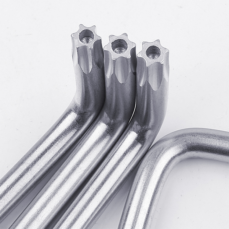 Double Ended Star Hex Allen Key L Type Hollow Anti Theft Wrench