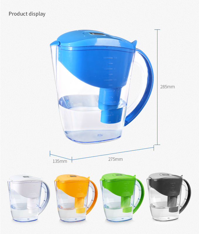 BPA Free Food Grade Balance Human Body Acid And Alkaline Alkaline Water Purifier Jug Filter Pitcher