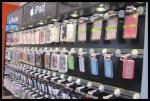 COMER shopping mall retail shop accessories EAS anti-theft pegboard hanging