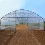 Polycarbonate PC Board Greenhouse High Tunnel Plastic Film Side Ventilation
