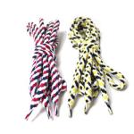 Personalized Shoe Laces 7mm Shoe Strings Round Sustainable Colored