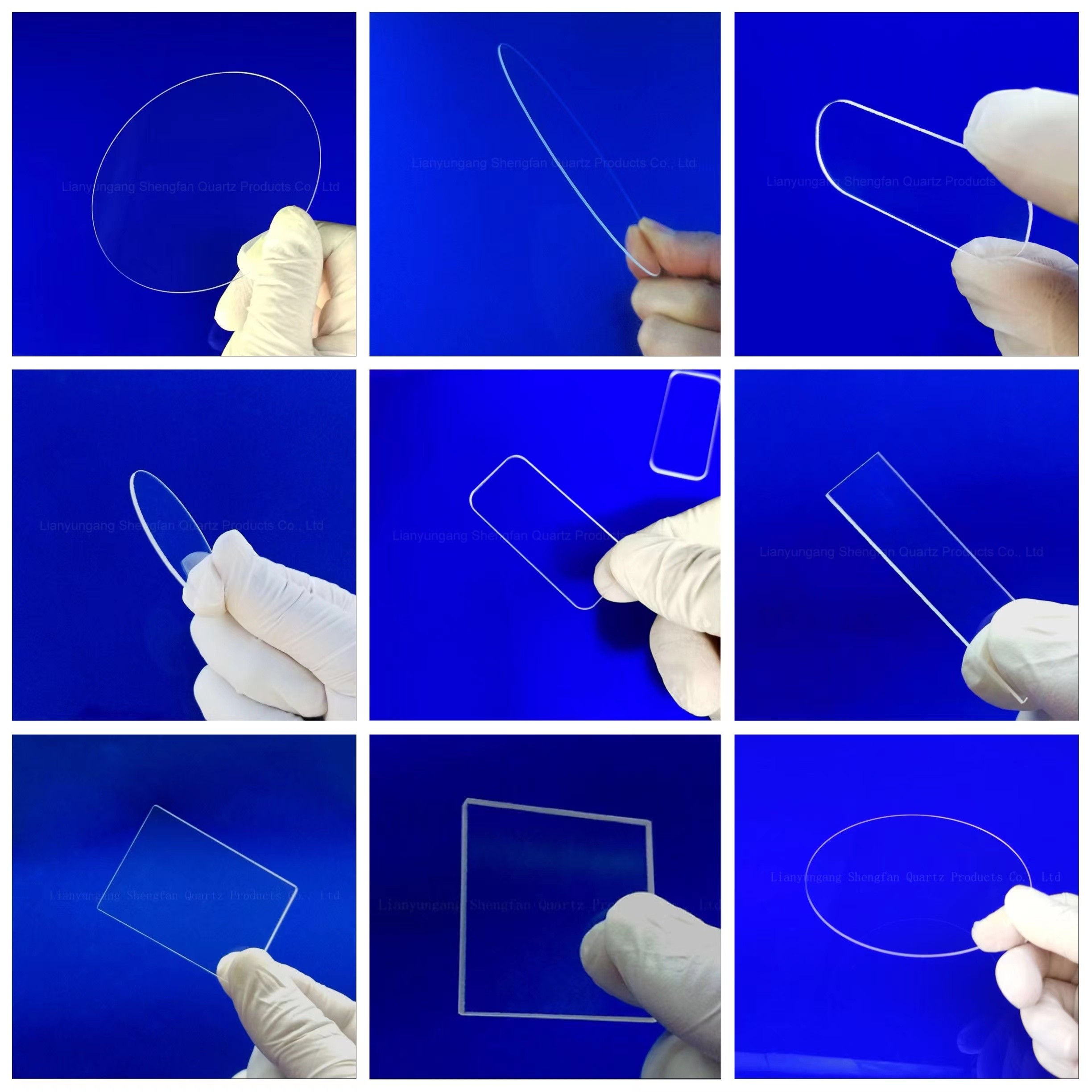 High Performance Clear Frosted Thick Wall Sheet Quartz Glass Disc Laboratory Glassware