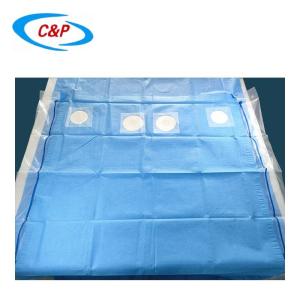 China Disposable Angiography Drape Sheets ISO Certified 243x370cm wholesale