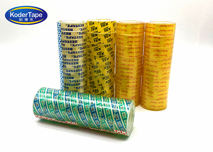 Colorful Acrylic Adhesive 38 Mic Bopp Stationery Tape