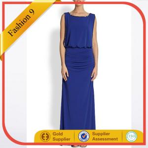 China 2015 Lady Fashionable Full Length anarkali Dress For Fat Women wholesale