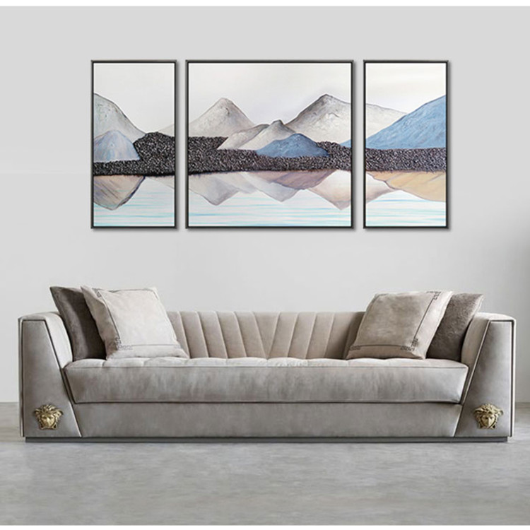 Linen 100% Polyester Upholstery Fabric For Sofa Furniture