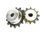 24A10T Blacken Treatment Harden Tooth C45 steel large platewheels roller chain