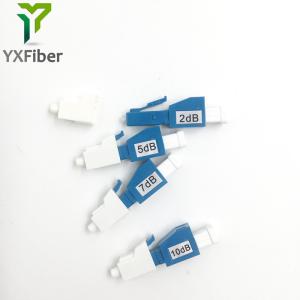 China Male And Female Fixed LC/UPC Fiber Optic Attenuator Single Mode wholesale