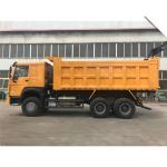 336/371hp Howo 6x4 Dump Truck , 41-50 Ton Sand Tipper Truck 3800+1400mm Wheel