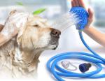 Silicone Dog Shower Sprayer Sustainable Dog Hair Grooming Kit