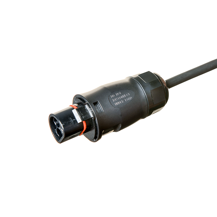 Balcony PV System Micro Inverter AC Power Cord Schuko Plug to LY01 Connector With H07RN-F Rubber Cable for DEYE Model