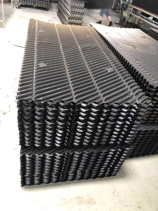 MC75 International Cooling Tower Fill Counter Flow Media PVC Fill Material