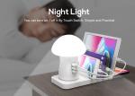 Mushroom White 10W QI Wireless Night Light Charging Station