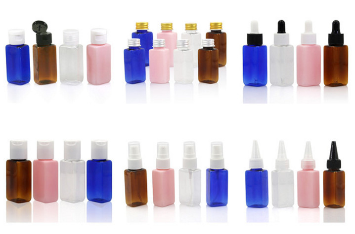 Empty Plastic Cosmetic Spray Bottle Transparent 5ml 8ml Sample Size FDA