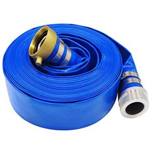 China 4 inch pvc layflat irrigation discharge hose wholesale